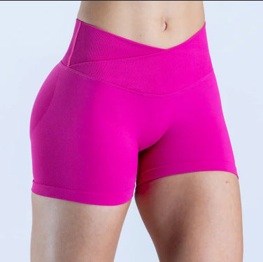 Dame High-Waist Sportleggings med tætsiddende pasform og åndbart materiale Skovae