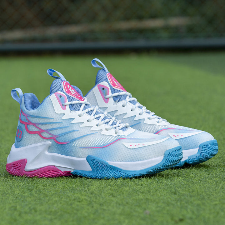 Herrer Sporty Højtydende Sneakers med åndbart Overmateriale og Dæmpningssystem Stilla