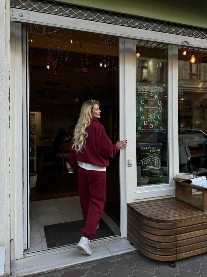 Kvinder Casual Oversized Hoodie og Joggingbukser Sæt Skovae