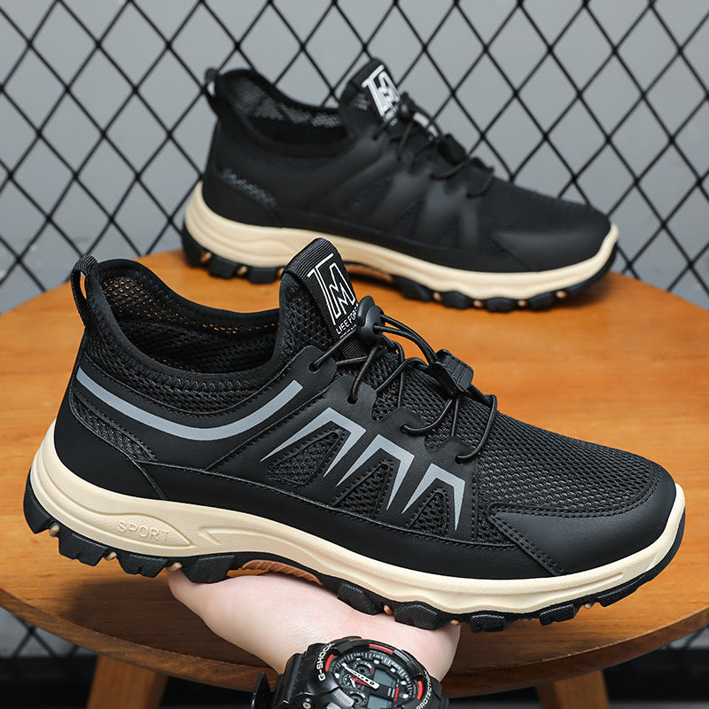Femme Lettere Outdoor Trail Sneakers med åndbart mesh-overmateriale og stødabsorberende sål Stilla