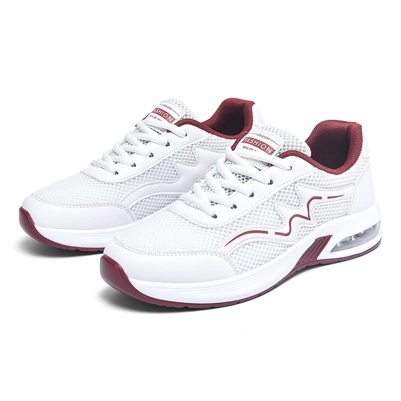 Dame nan City-Walking-Sneaker med synlig hæl luftkamm og ergonomisk EVA-dæmpning Skovae