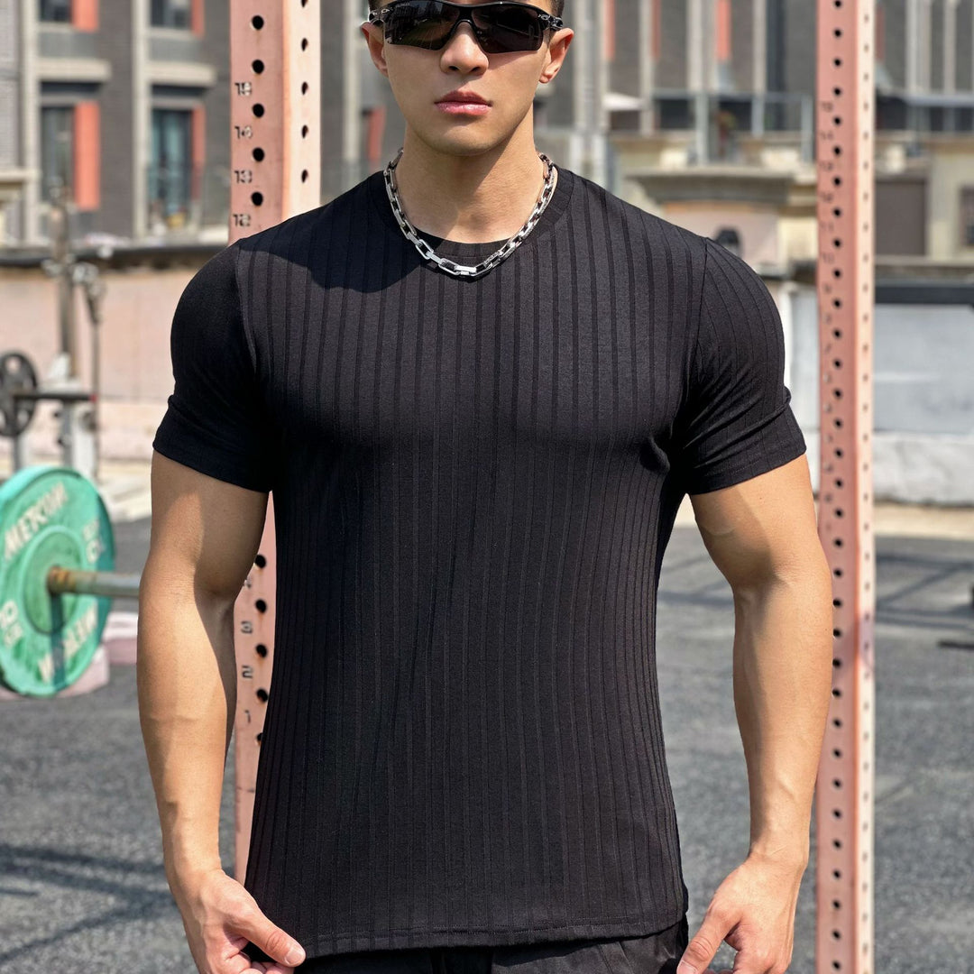 Herren Sporty Kompressionsshirt med fugtabsorberende teknologi Stilla
