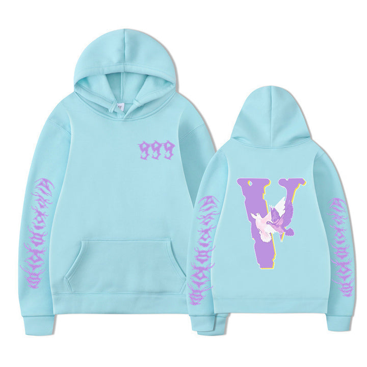 Kvinders hoodie sweatshirt med unikt design Skovae