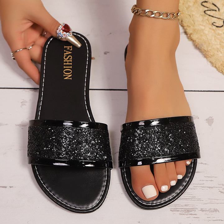 Dame Glitrende Slippers fra Stilla