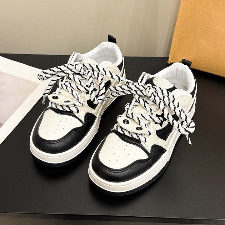 Dame sneakers i urbane stil med innovativ snøret teknologi og åndbar overfladestruktur Stilla