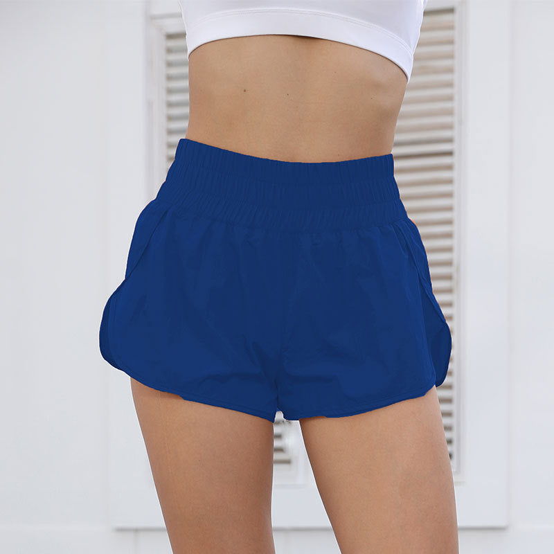 Dame Sporty Løbe Shorts med elastisk talje og komfortabel pasform Stilla