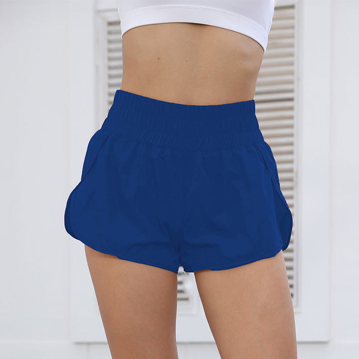 Dame Sporty Løbe Shorts med elastisk talje og komfortabel pasform Stilla