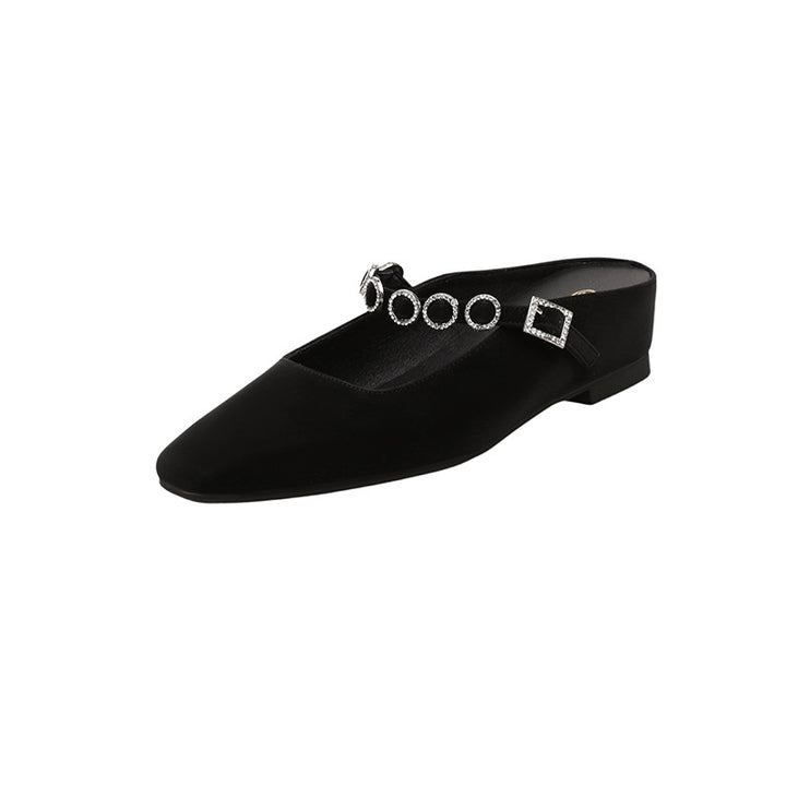 Dame Sling-Mules med elegant krystalaccent og behagelig pasform Stilla