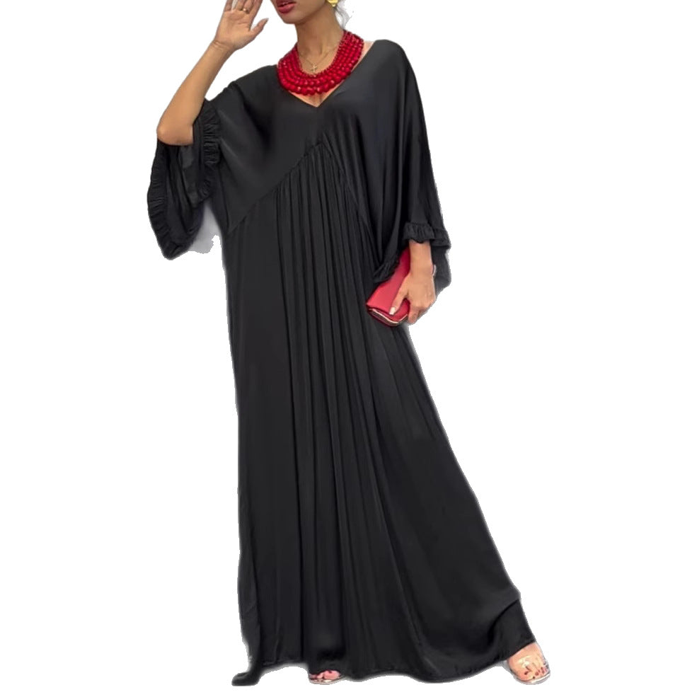 Kvinder Elegant Maxi Kaftan Kjole Stilla
