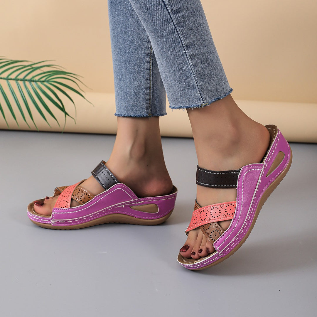 Dame Komfortable Sandaler med Luftcirkulation og ergonomisk Fodbed Stilla