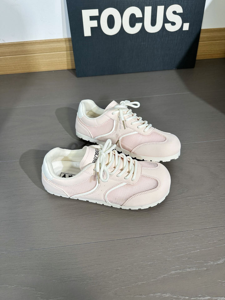 Dame Sporty Sneakers med åndbart mesh-overflade og stødabsorberende sål Stilla
