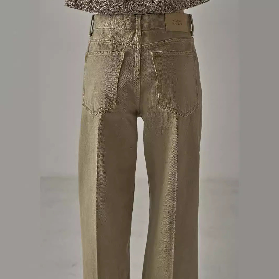 Dame Lækkert Oversized Blazer lavet af højkvalitets læderimitat med elegant snit Stilla