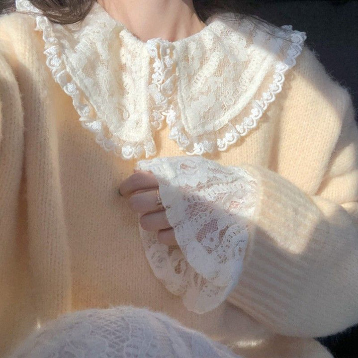 Kvindernes oversized sweater i en afslappet stil med behageligt blødt materiale Stilla