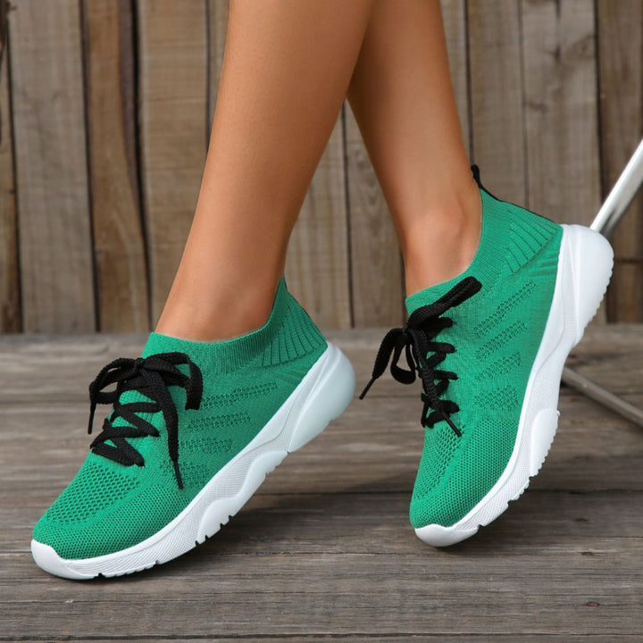 Dame Sporty Sneakers med åndbart mesh-overdel Stilla