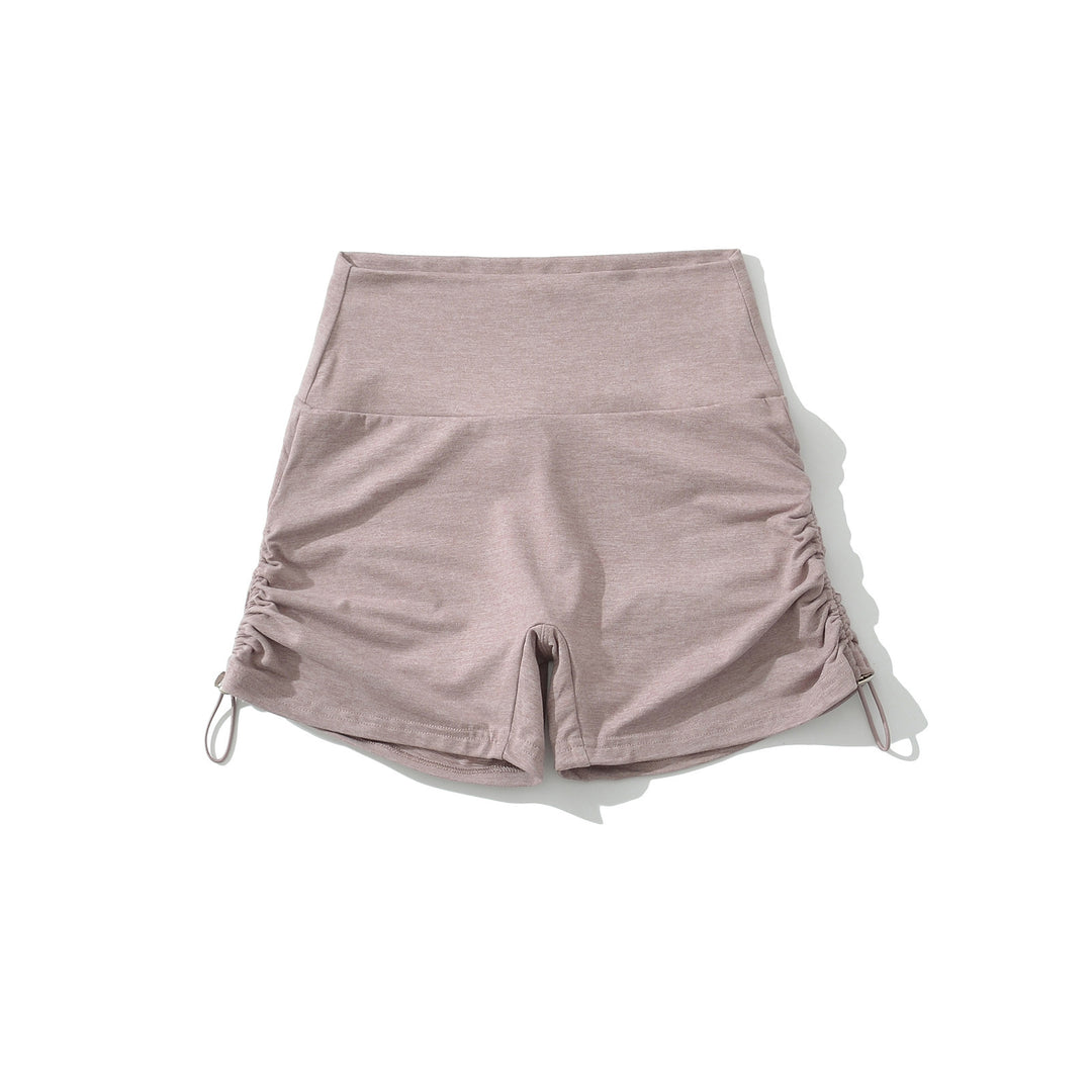 Dame Højskårne Sportshorts med raffinerede flæser og komfortabel indlæg Stilla