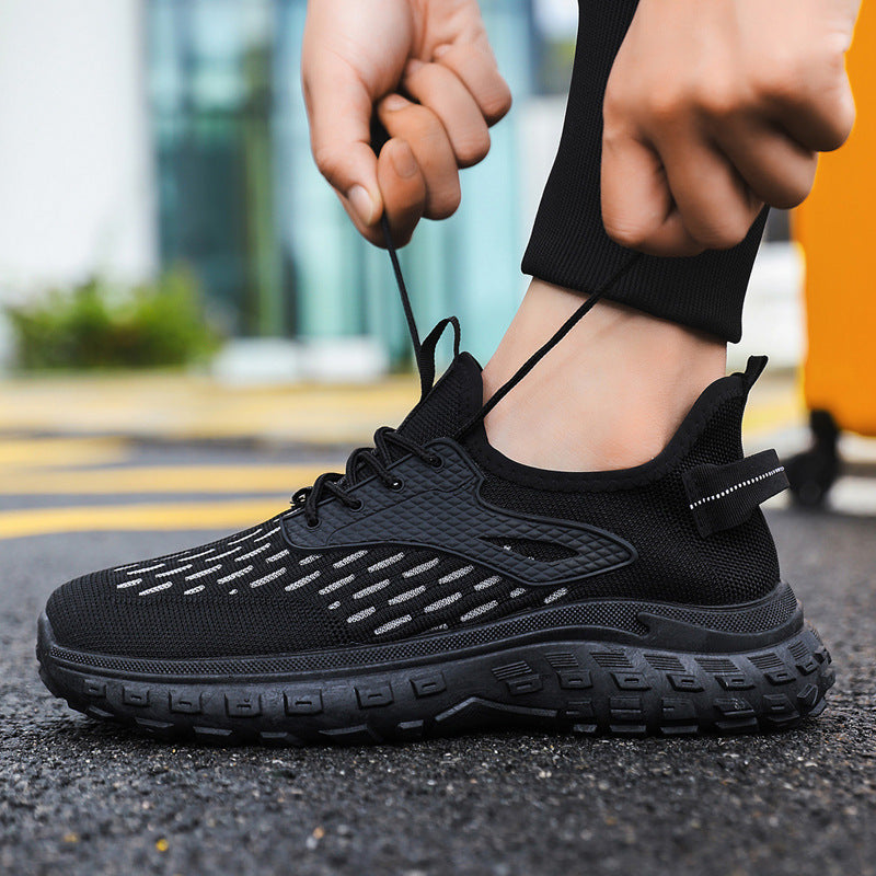 Herrer Komfortable Løbesneakers med fleksibel Sål og åndbar Struktur Stilla