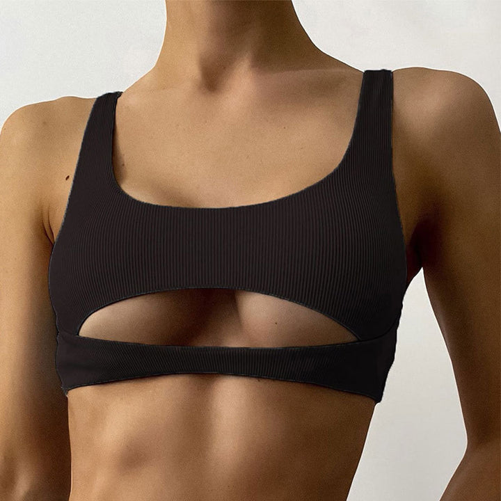 Dame Sportsligt Bikini-top med ergonomisk snit og raffineret ruching Stilla