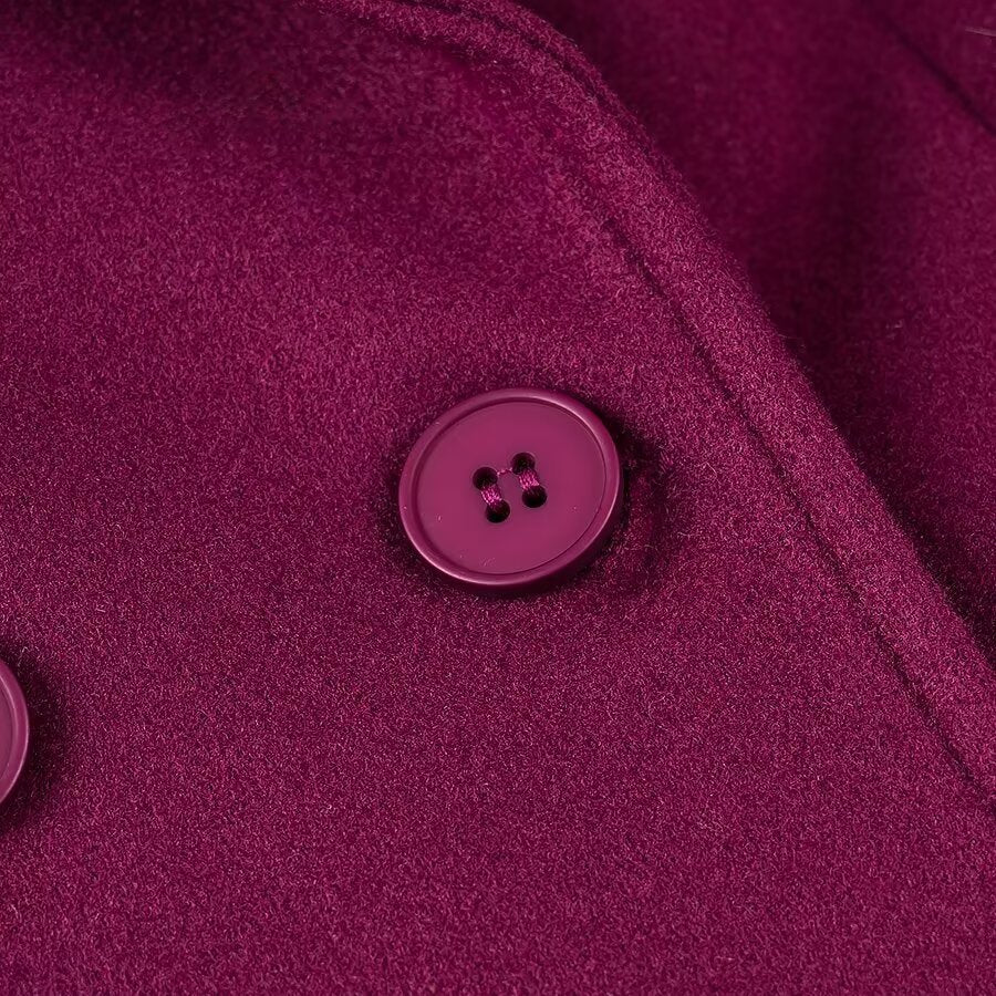 Kvindernes elegante trenchcoat med dobbeltknapdesign Stilla
