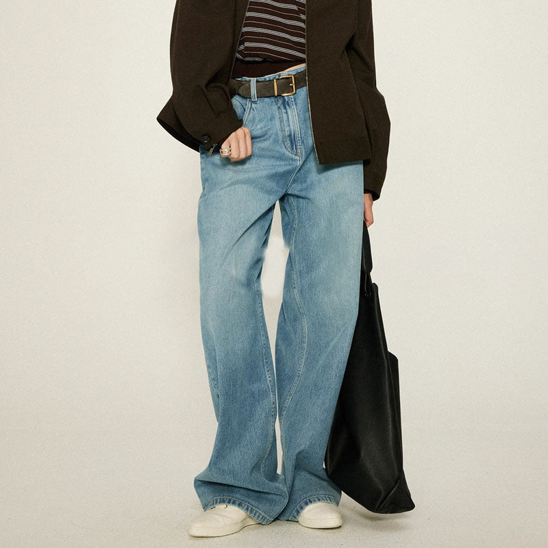 Kvinder High-Waist Bootcut Jeans lavet af høj kvalitet Denim Stilla