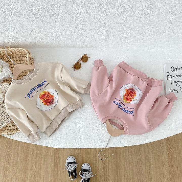 Børne Grafik Print Sweatshirt Stilla