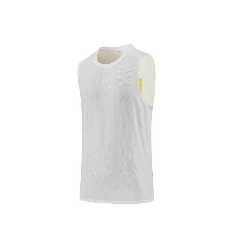 Herrer Sporty Tanktop med åndbar struktur Stilla