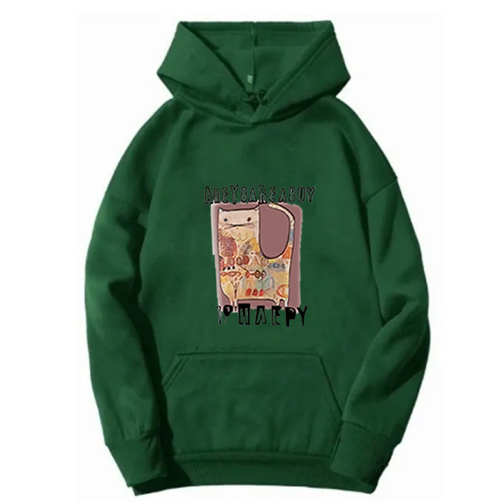 Kvinders hoodie med kreativt grafisk design Skovae