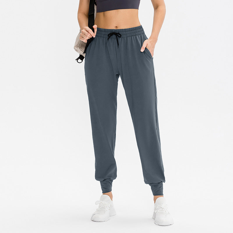 Dame sportlige joggingbukser med elastisk talje og praktiske lommer Stilla