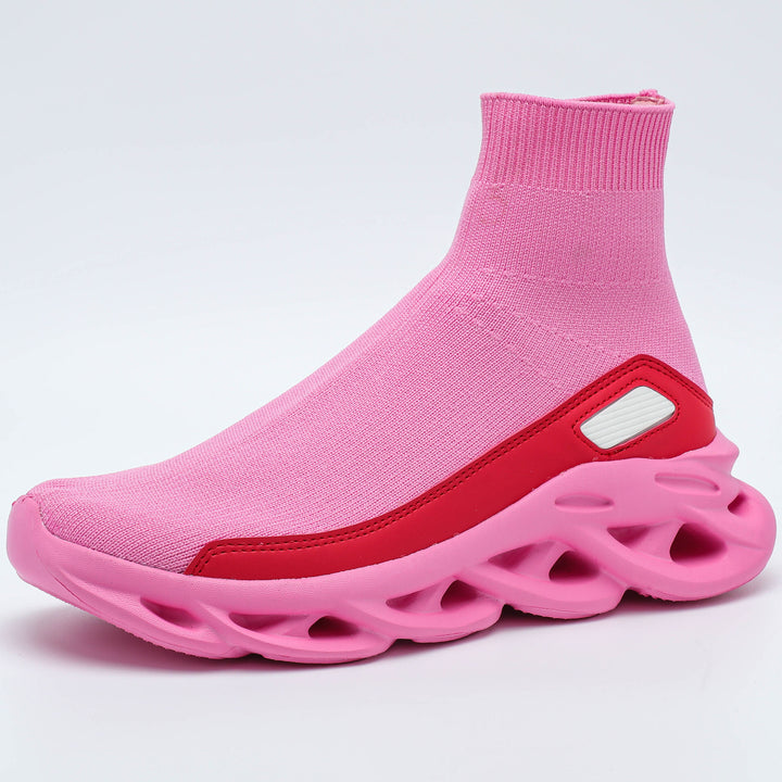 Dame Sneakers med høj skaft og innovativ dæmpning Stilla
