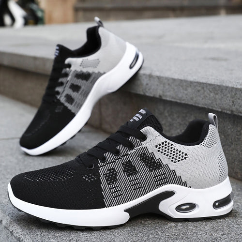 Herrer Åndbare Sport-Sneakers med Dæmpningsteknologi Stilla