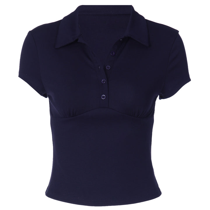 Damer Korte ærmede Polo-shirt med figursyet pasform Skovae