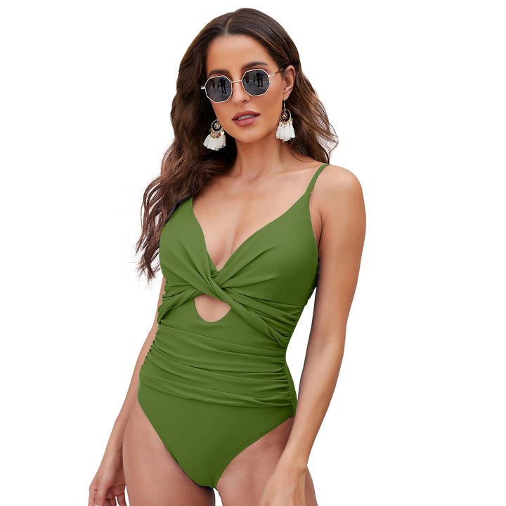 Dame one-piece badedragt med eksklusivt indviklet design og forførende cut-out Stilla