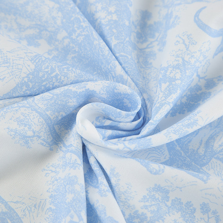 Dame pyjamasæt med elegante blomster mønstre og komfortabel pasform Stilla