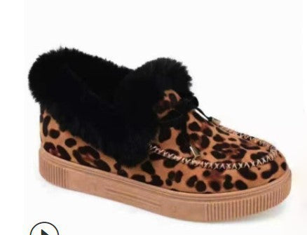 Dame fluffy sneakers med moderigtigt design og behageligt indre for Stilla