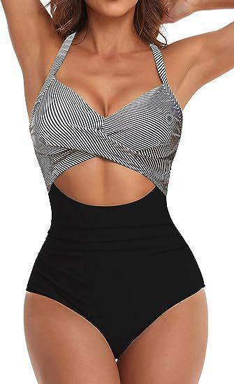 Dame Cut-Out Badedragt Skovae