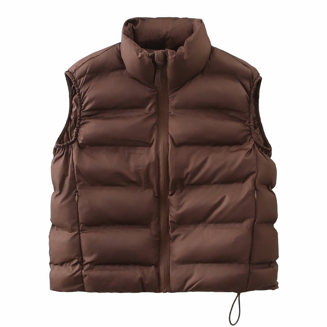 Dame quiltet quilted vest Stilla