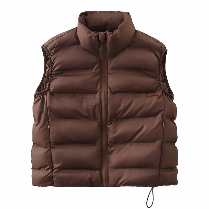 Dame quiltet quilted vest Stilla