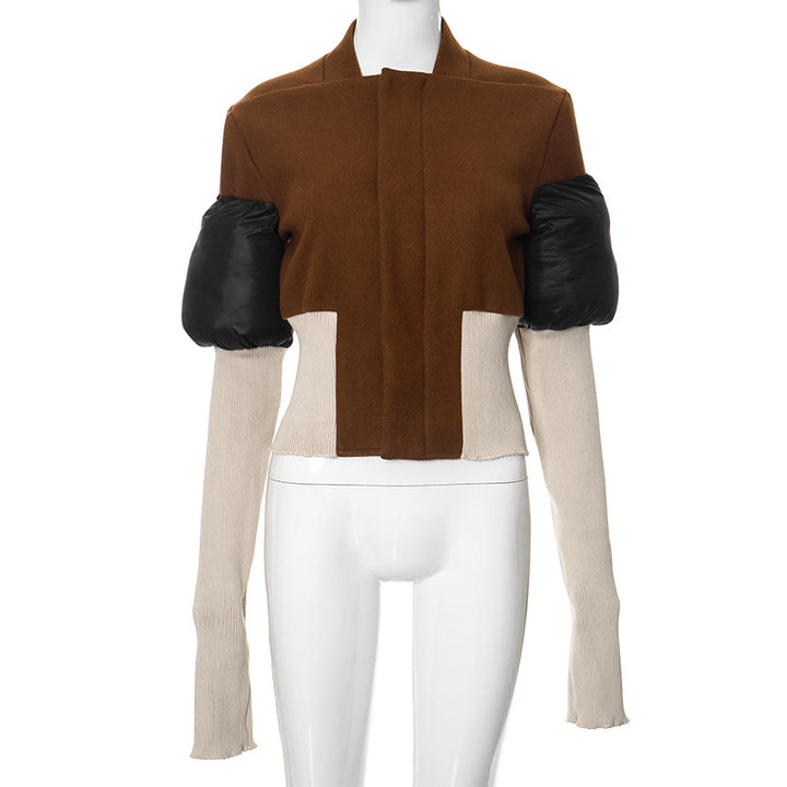 Femme Fashion-Forward Cropped Jacket Stilla