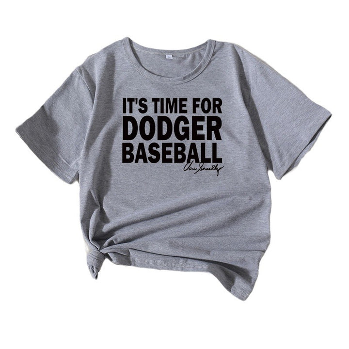 Dame Fritids Sport Grafik T-shirt Stilla