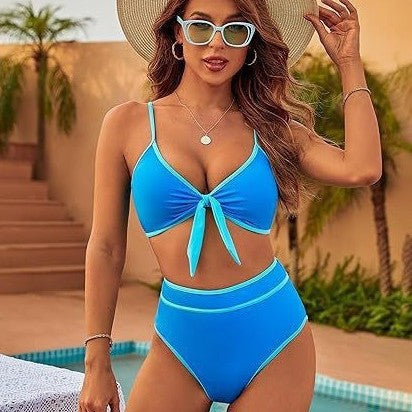 Dame højtaljede cut-out bikini sæt Stilla 1750840290