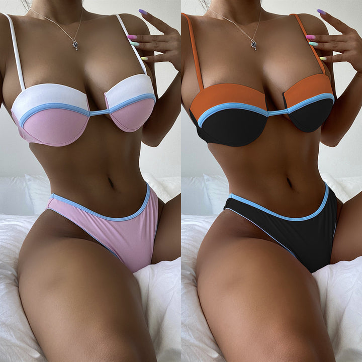 Dame Push-Up Bikini med innovativt brystdesign Skovae