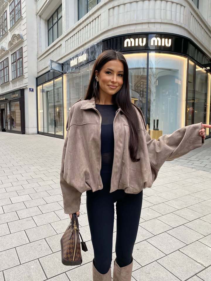 Kvinders Mode Oversized Jakke Skovae