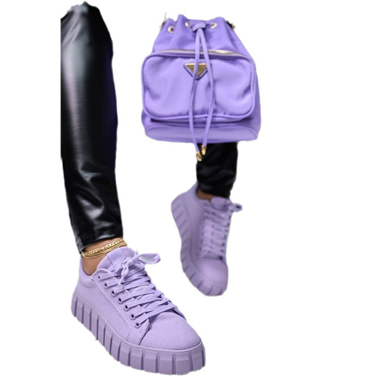 Dame Sporty Sneakers Stilla