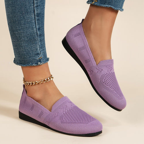 Dame Behagelige Slip-On Ballerinaer med åndbart Overmateriale Stilla