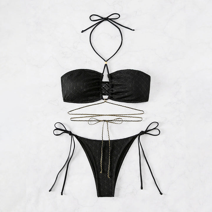 Dame Stilfuld Bustier-Bikini-Sæt Stilla