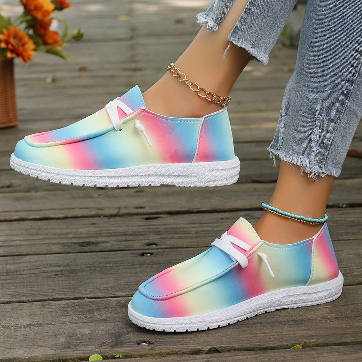 Dame Sports Slip-On Sneakers med moderne farvegradient Stilla
