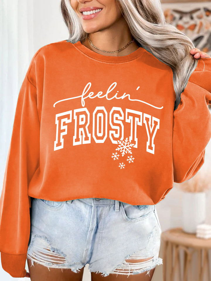 Kvinderne sweater med grafisk print Stilla