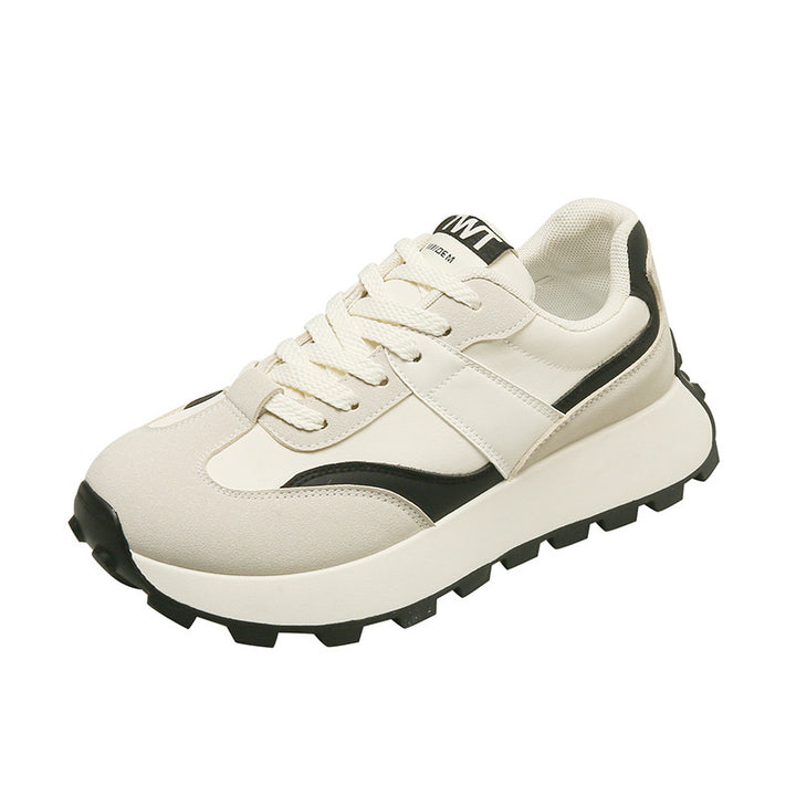 Dame Sporty Sneakers med stabil profilsål og åndbar overfladestruktur Stilla