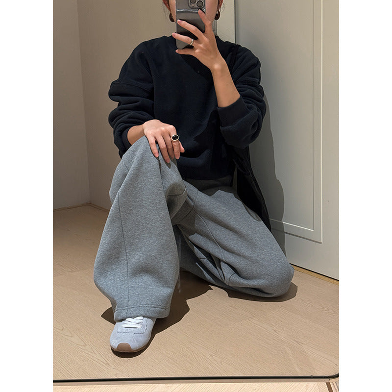 Dame behagelig Culotte med elastisk talje og sidelommer Stilla
