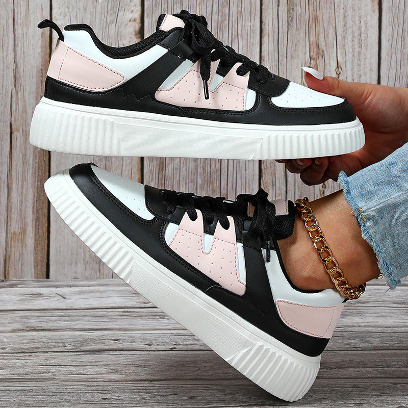 Dame sportliche sneakers med skridsikker sål og moderigtigt design Stilla