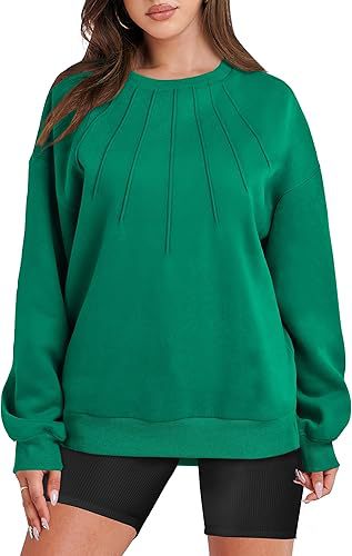 Dame Sweatshirt med raffineret foldedesign Stilla